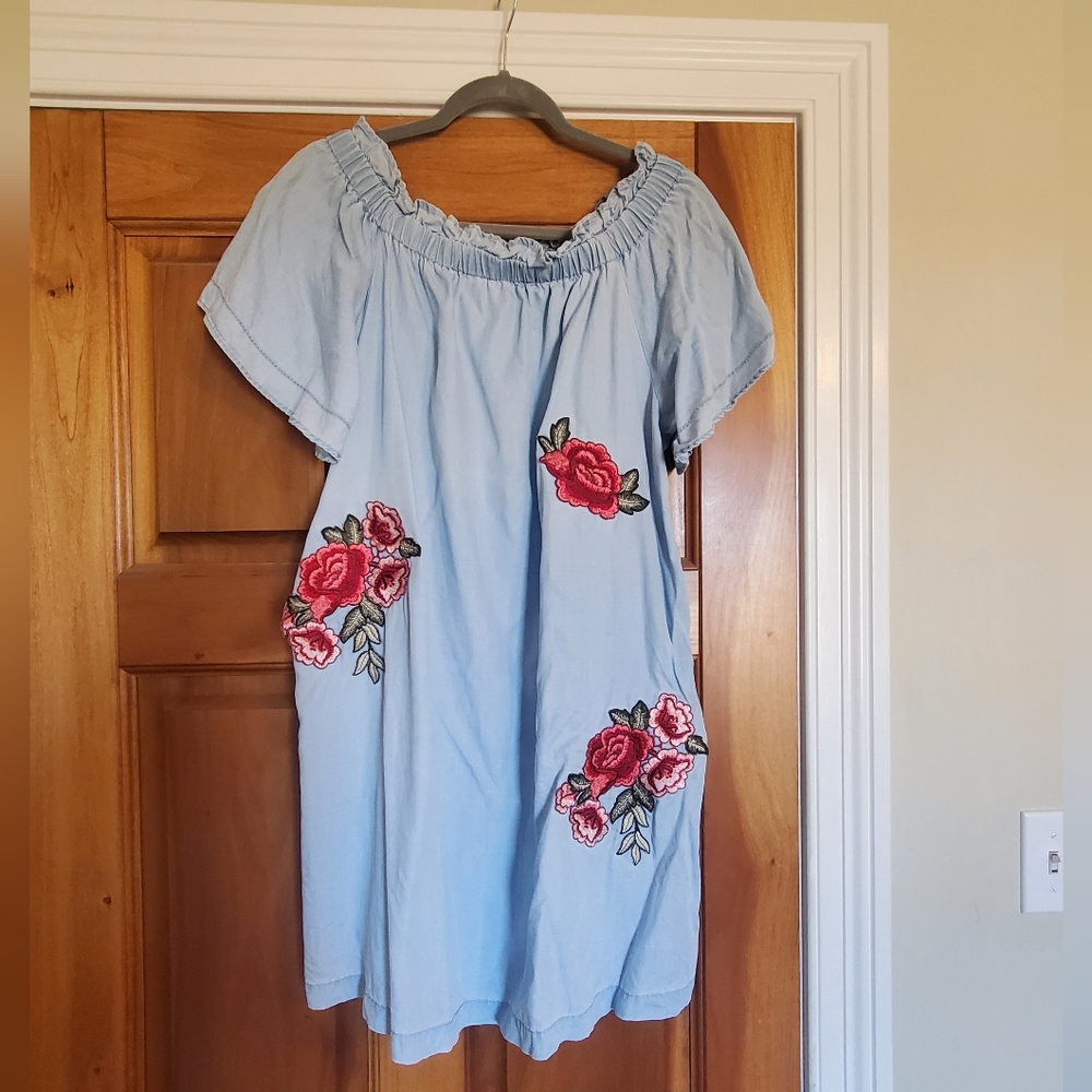 XL A.N.A. Boho dress tunic Valentine's Day